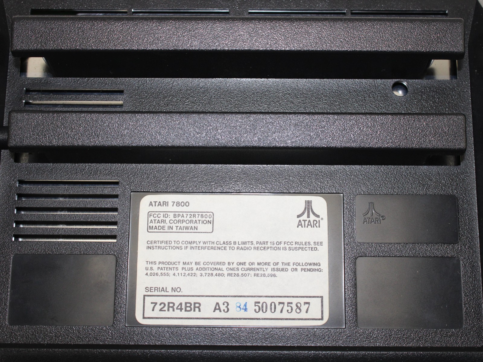 Lot of 4 Atari 7800 ProSystem Video Game Consoles Only Tested/Working