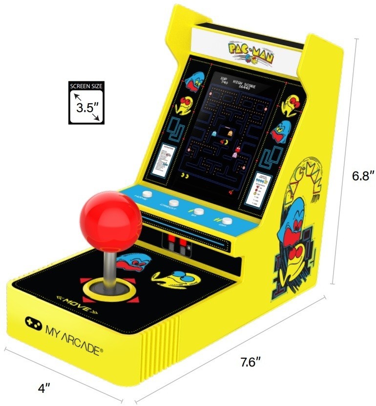 Please Read! My Arcade Joystick Player Pac-Man Portable Retro Arcade