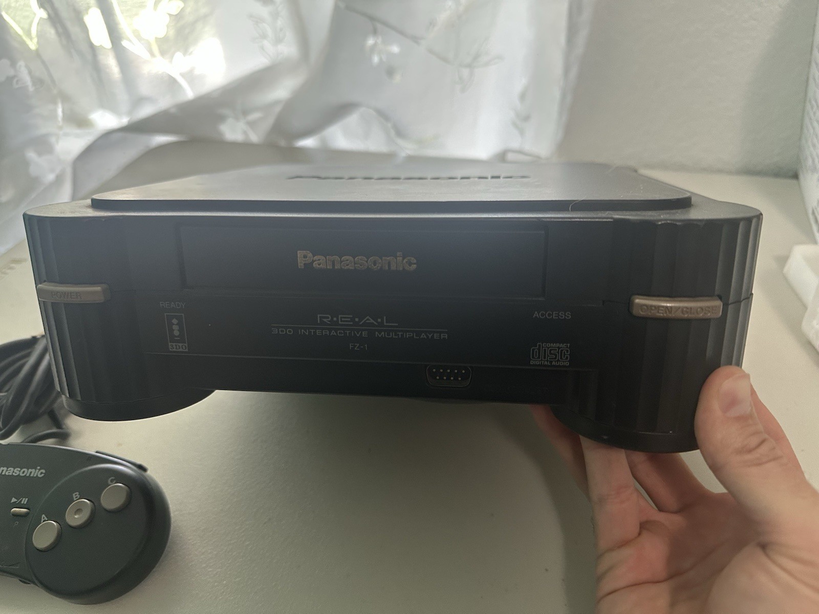 Panasonic FZ-1 Real 3DO Black Console Bundle | 1 Controller | Works Great