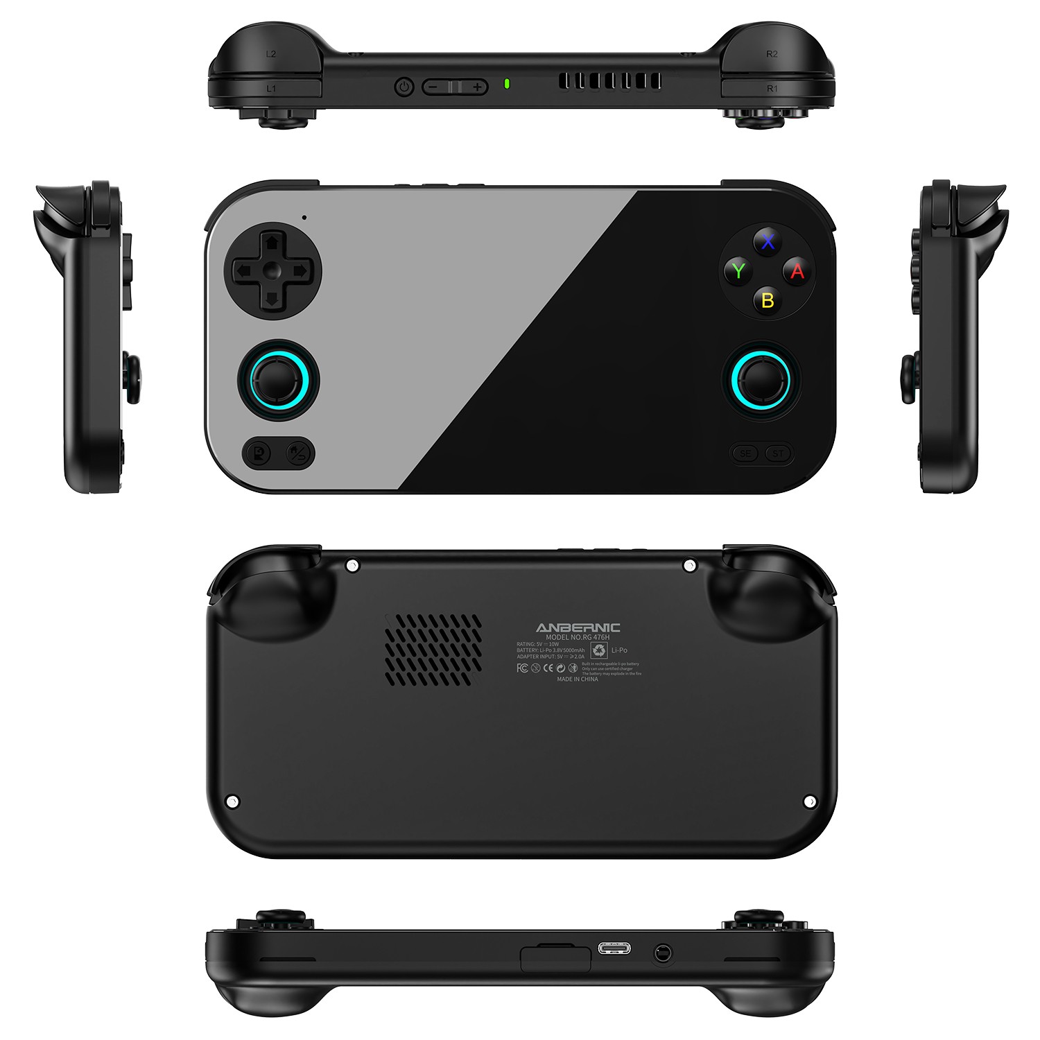 ANBERNIC RG 476H Retro Handheld Game Console Android13 5000mAh 4.7-inch Gifts