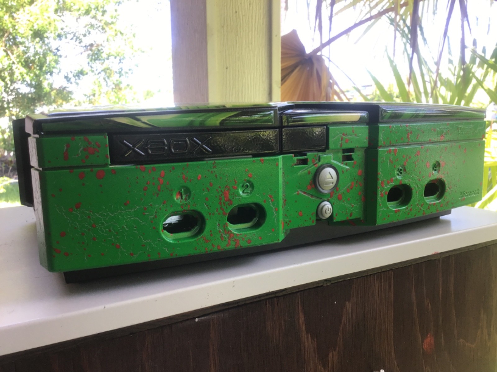 ⚜🧿 Special KING Edition Original Xbox Console case✨ the Scary Skulls case✨ ✨ 1