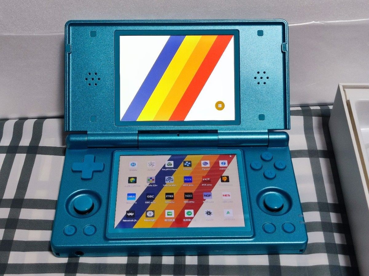 Anbernic RG DS Turquoise Blue – Used, Tested and Working –Android Retro Emulator