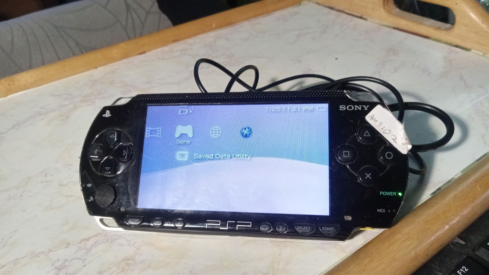 PSP Console + Charger Tested Model 1001 System