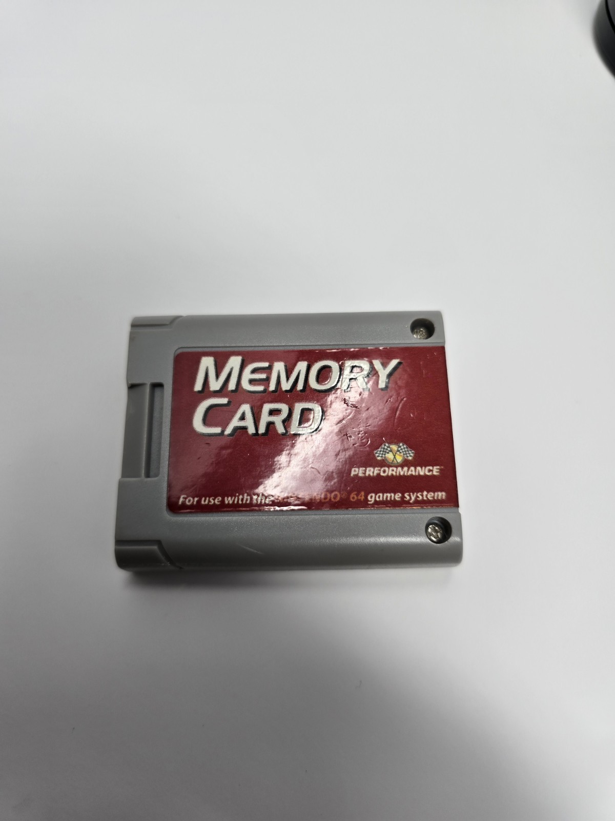N64 Nintendo 64, Controller, Cords, Performance Memory Card, Memory Expasion Pak