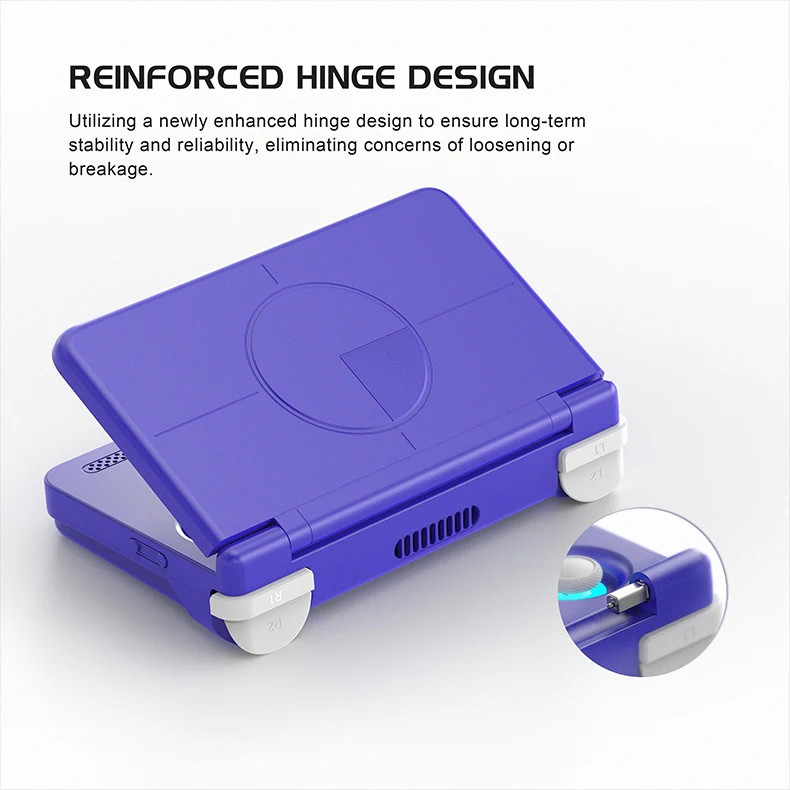 Retro Pocket Flip2 Gaming Console Android 13 5.5-inch AMOLED Touchscreen