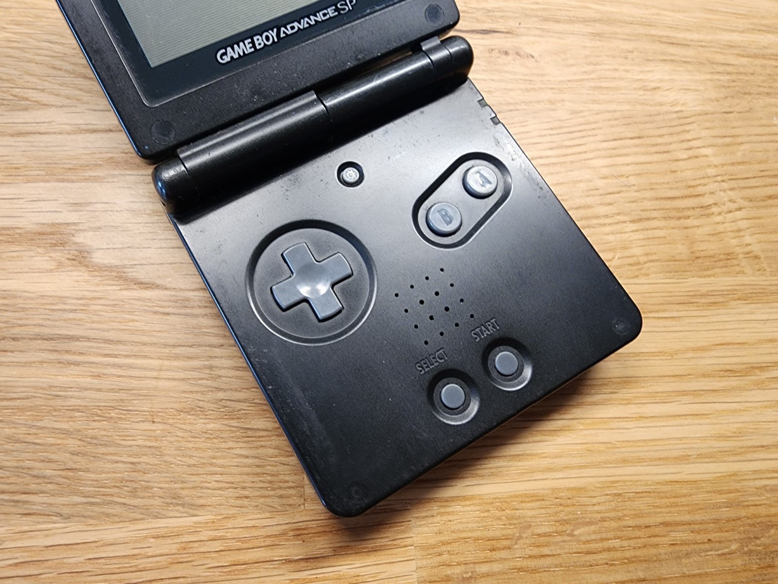Nintendo GameBoy Advance SP Black AGS-001, Tested & Working Great!