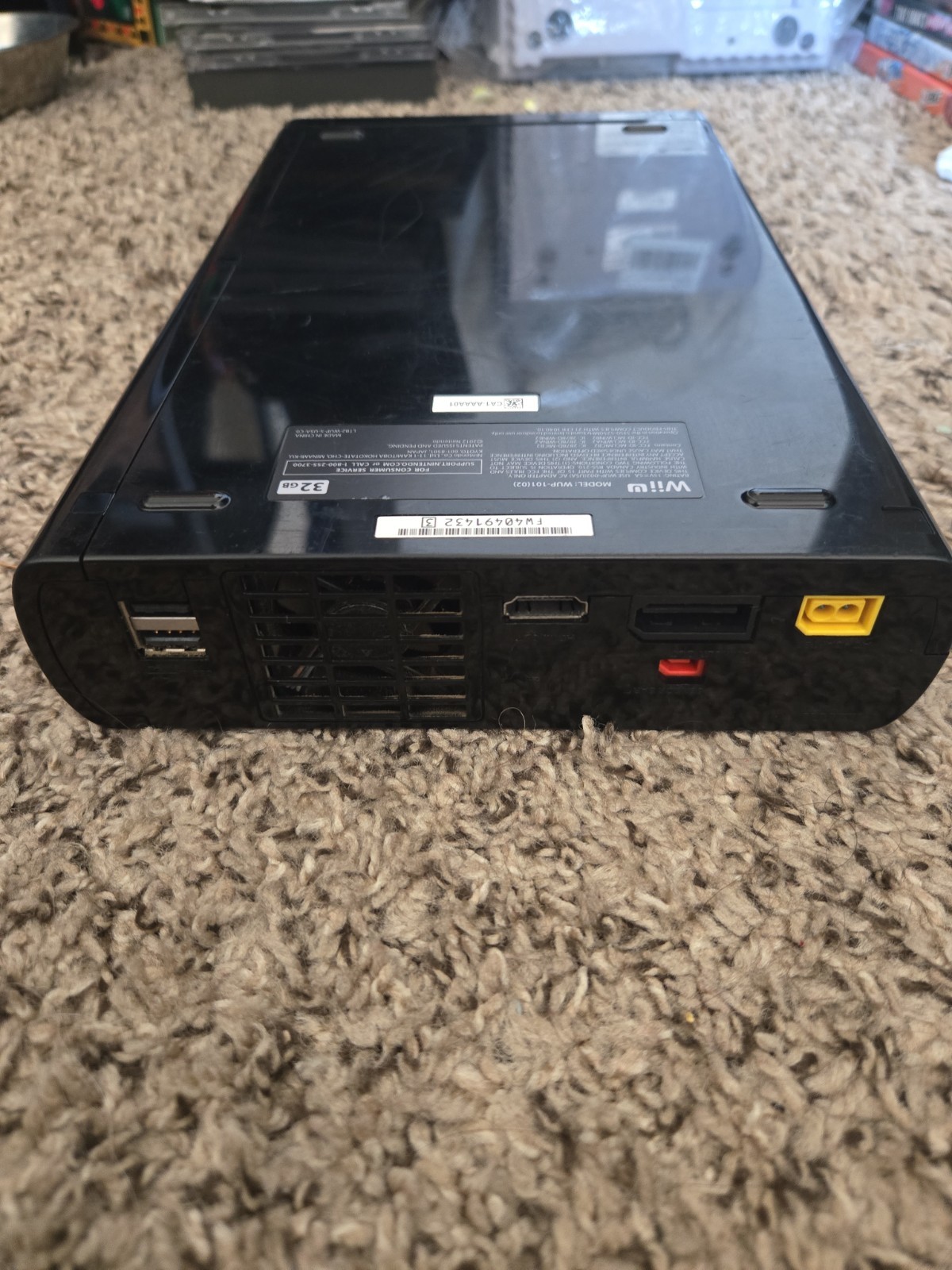 Nintendo Wii U 32gb Console Only Tested Working