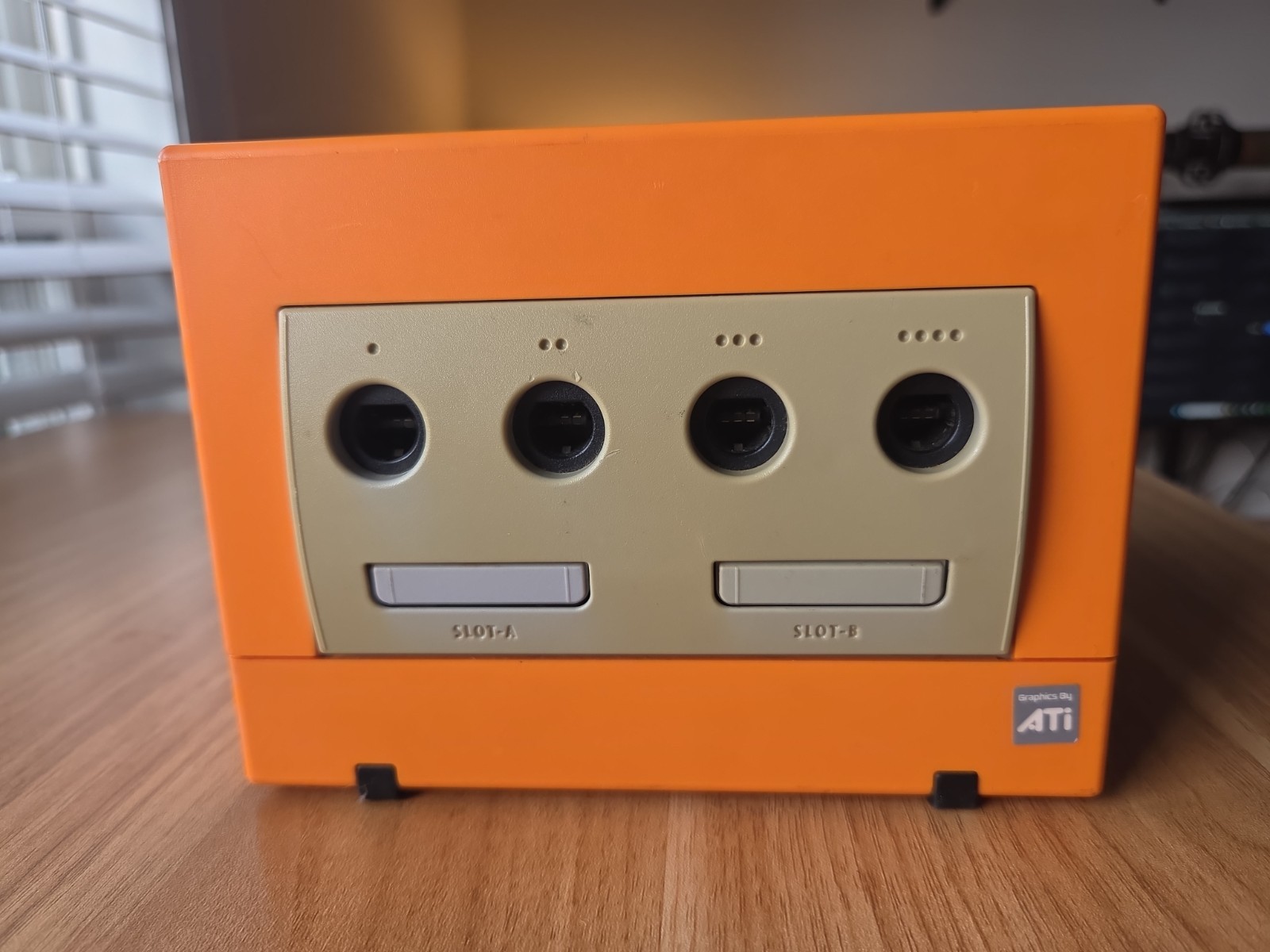 Nintendo Gamecube Orange Spide Console w/ Controller – NTSC-J – Tested & Working