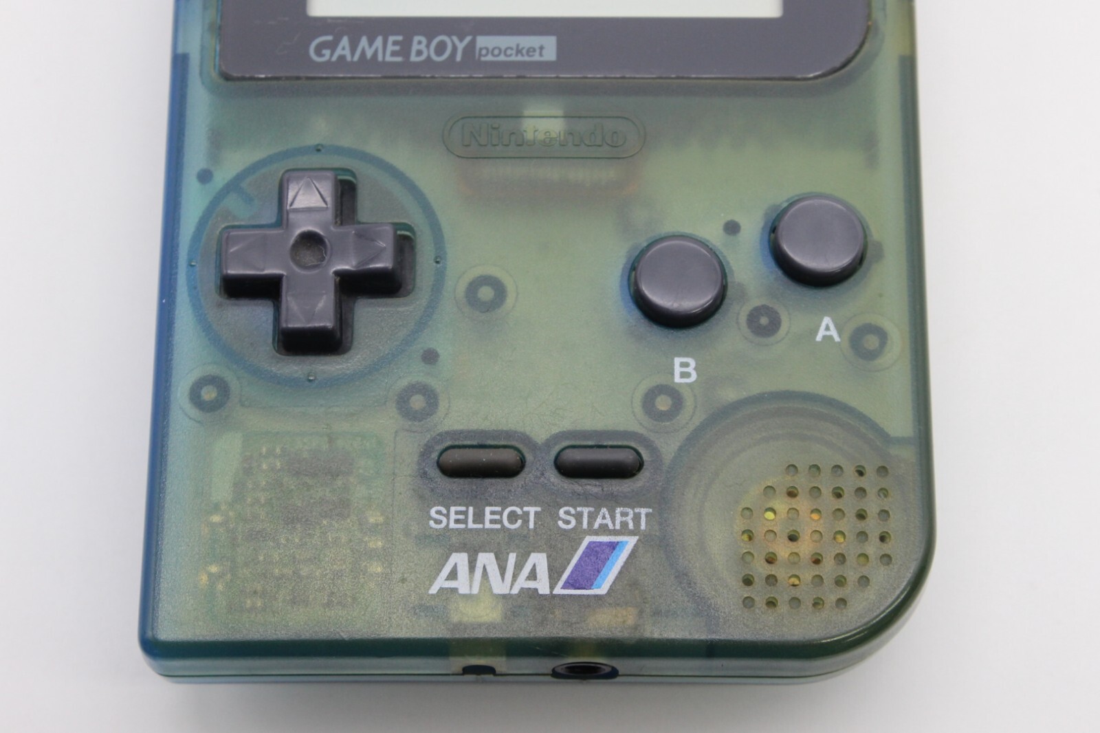 Nintendo Gameboy Pocket Console ANA Clear Blue Limited GBP Japan Tested 95
