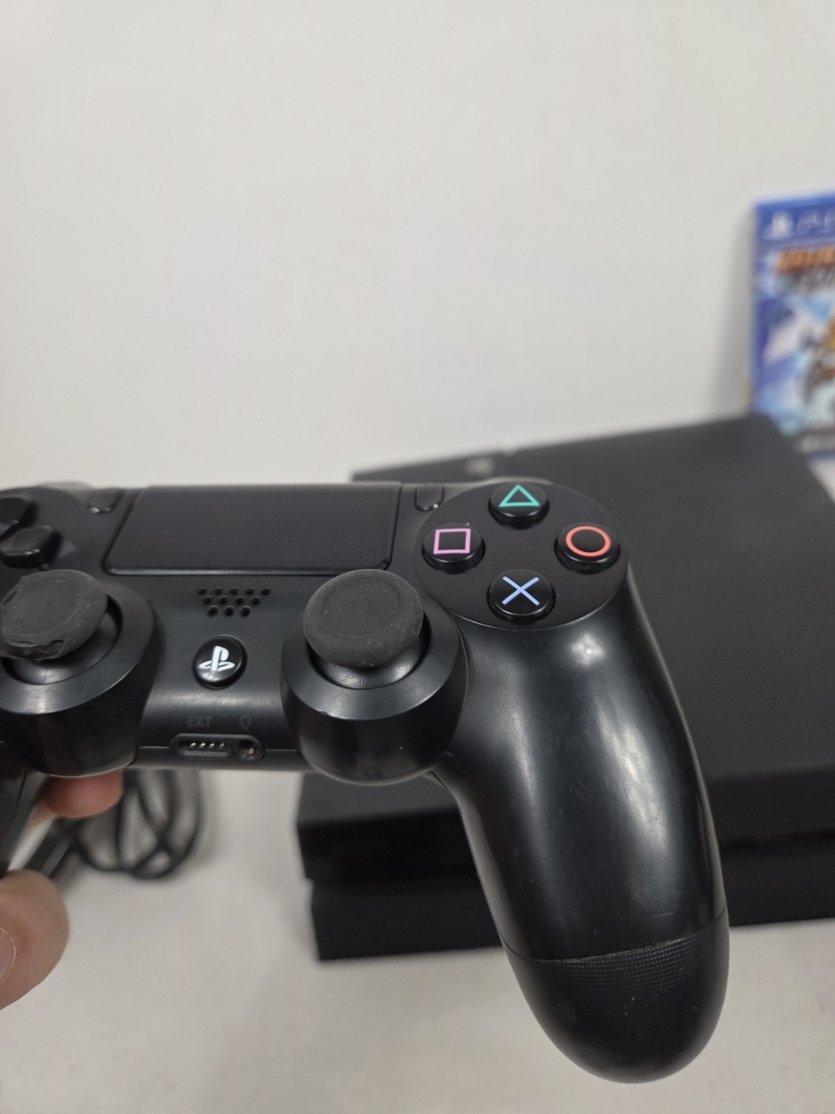 Sony Playstation 4 500GB Black Console PS4 W/ Controller & Cords Tested Working!