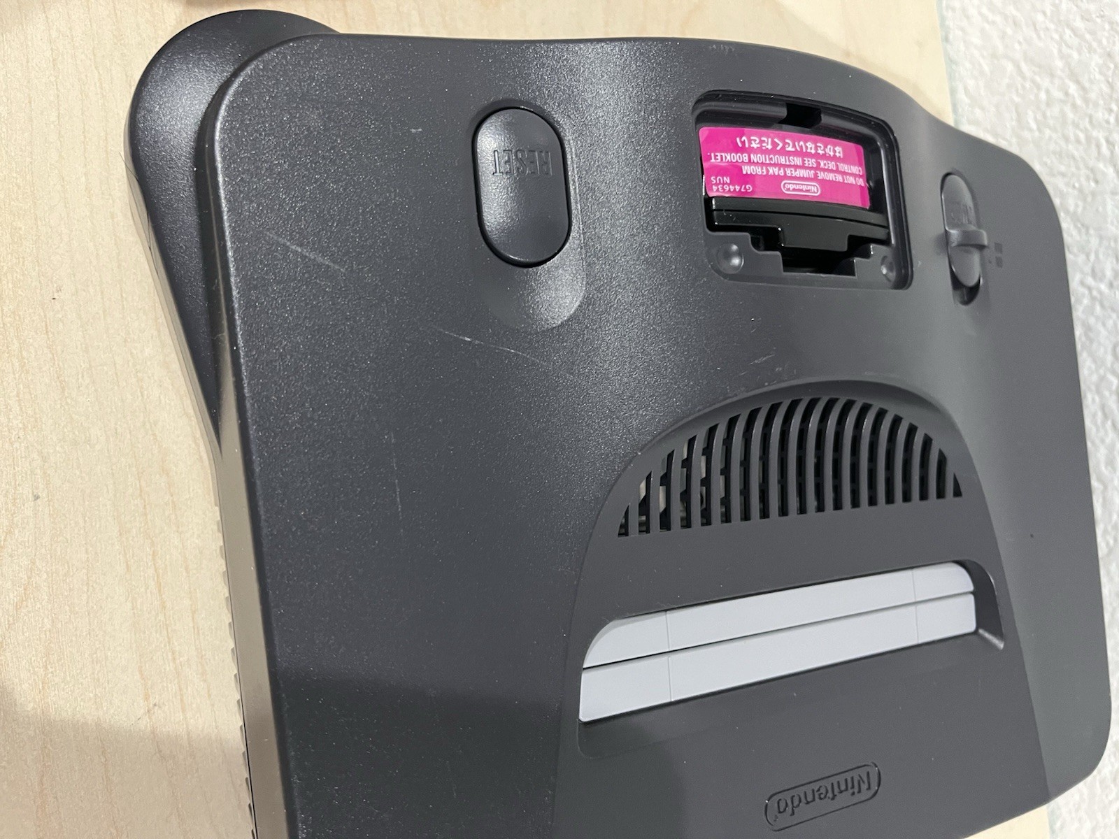 Nintendo 64 Console Black – Amazing Condition Cleaned Tested