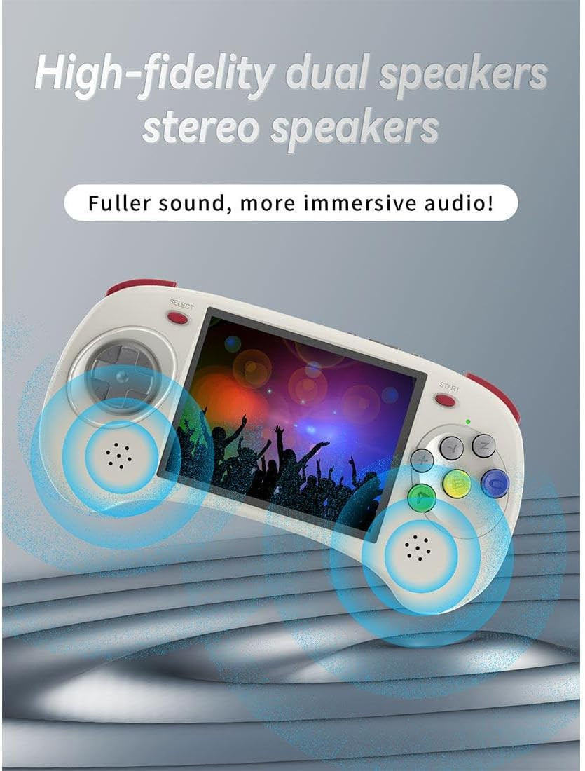 RG ARC D Retro Video Handheld Game Console Linux System RK3566 64Bit Game Player