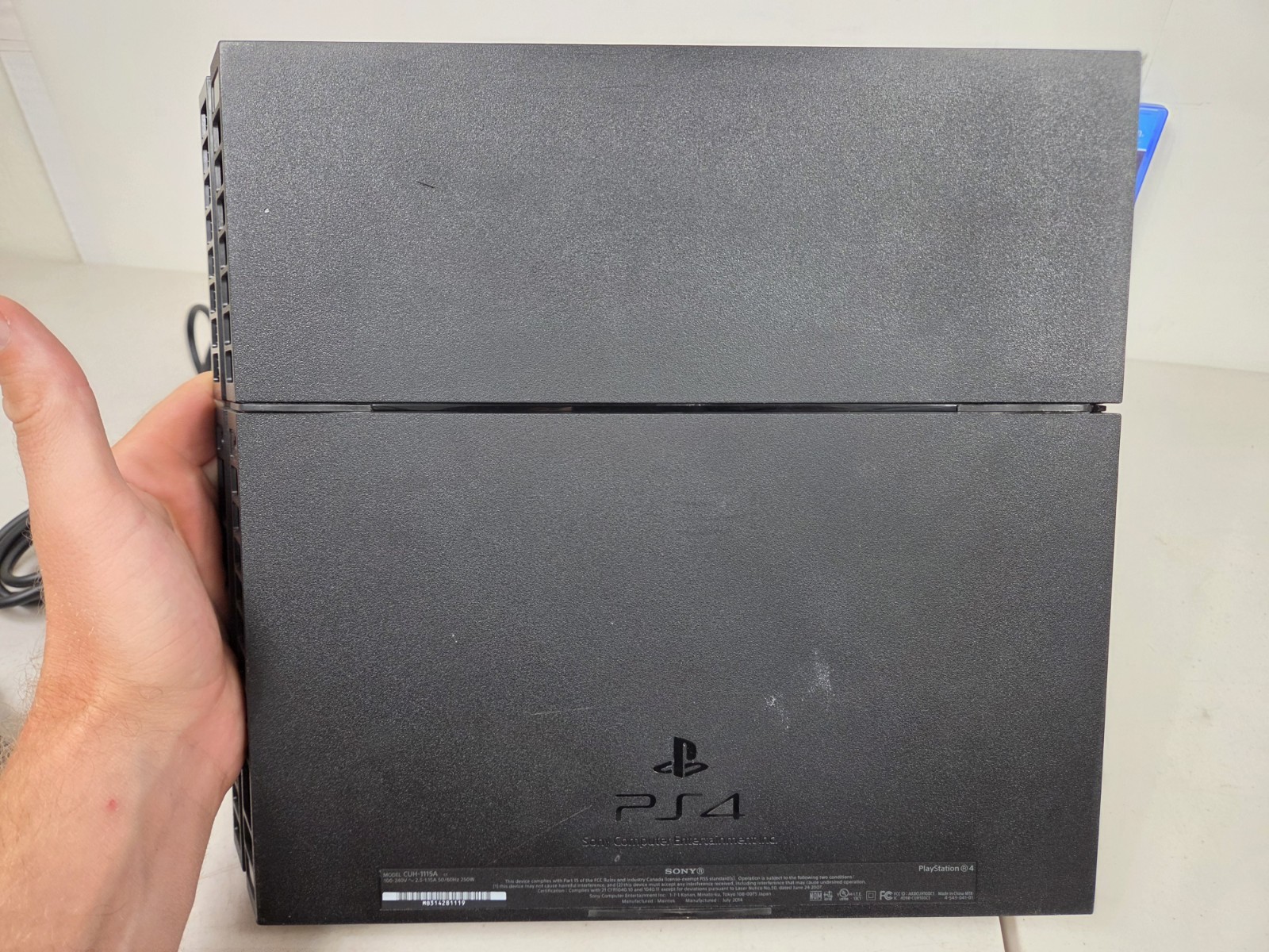 Sony Playstation 4 500GB Black Console PS4 W/ Controller & Cords Tested Working!