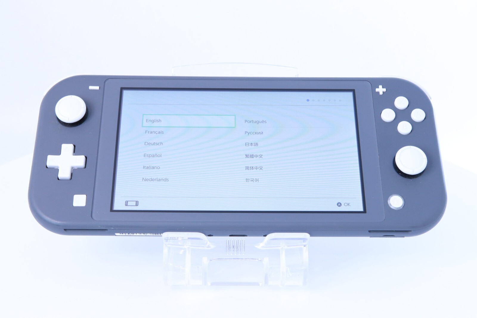 JP Game Nintendo Switch Lite Gray [Rank :S] W/BOX【 Region Free 】