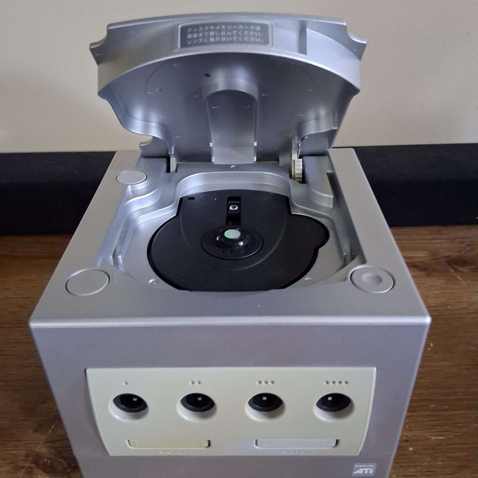Lot of 2 Broken Nintendo GameCube Consoles DOL-101 Parts Repair Silver/ Black