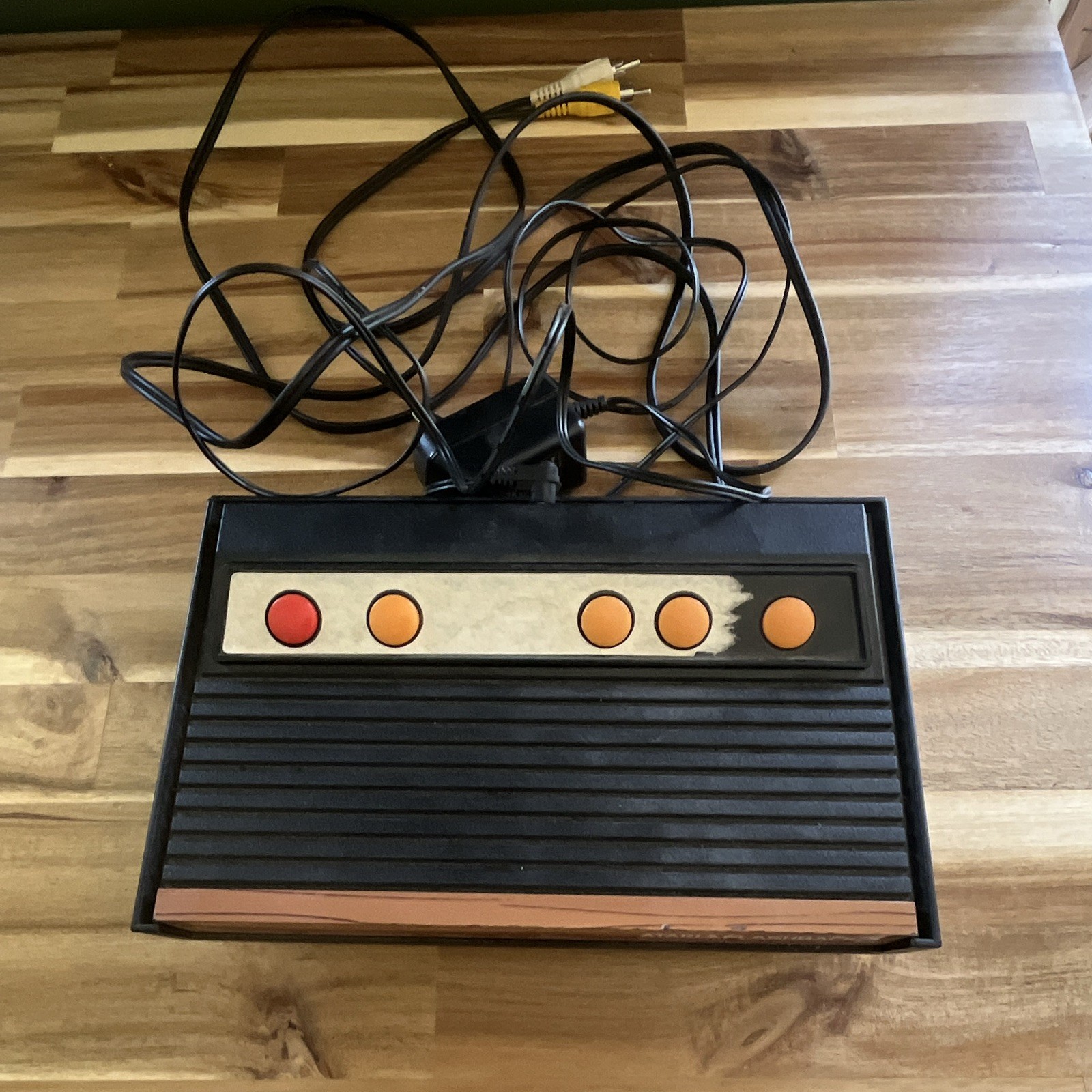 Atari Flashback 2 Home Console Atari 2600 Black Composite RCA w/ Adapter AV
