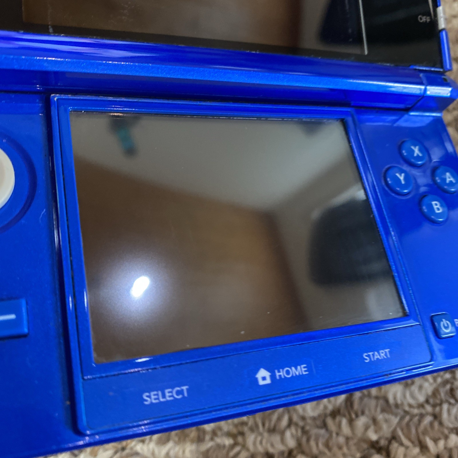 Nintendo 3DS Luigi’s Mansion: Dark Moon Cobalt Blue System w/Charger FREE Ship!