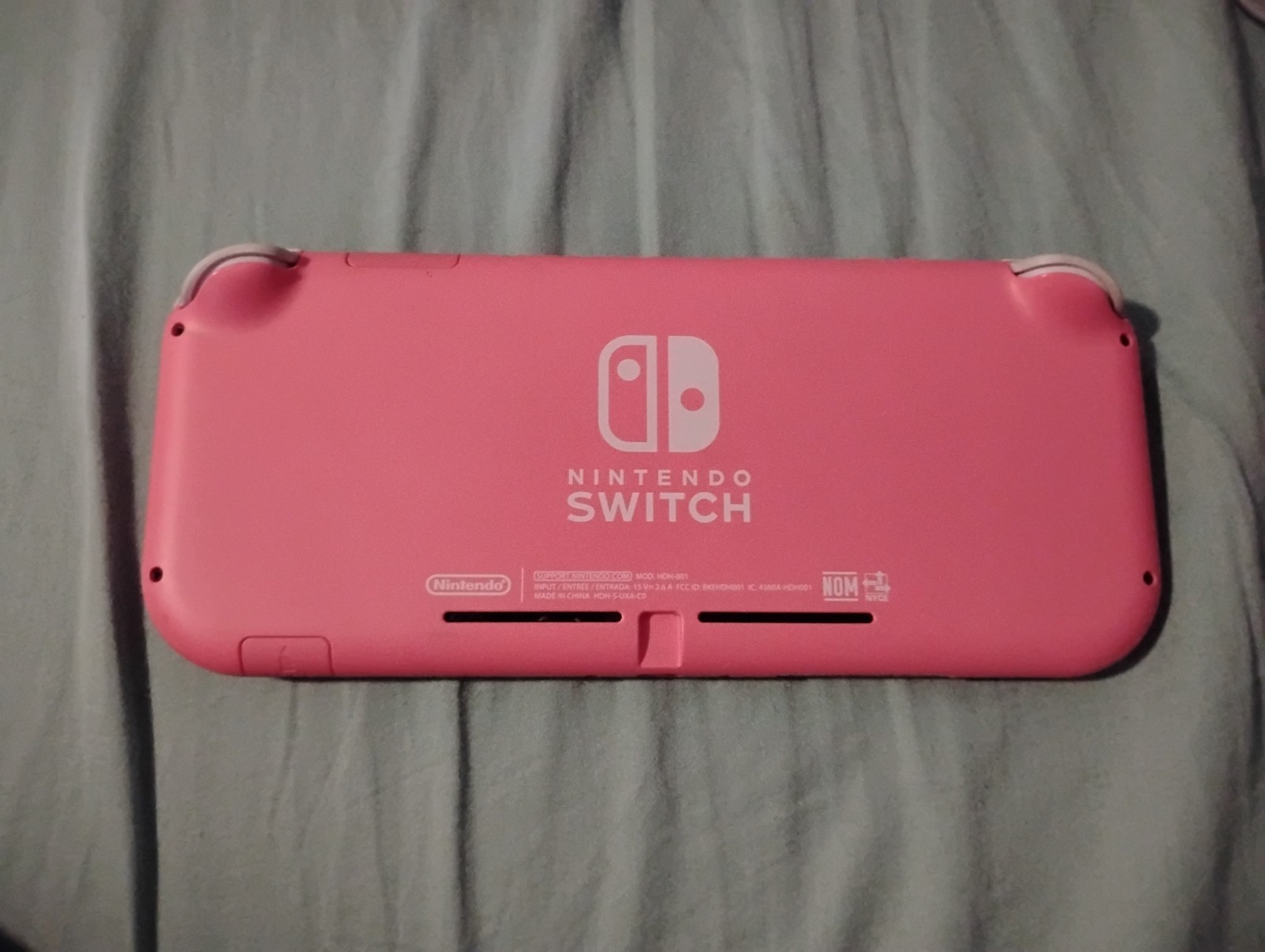 Nintendo Switch Lite Handheld Game Console HDH-001 Coral Pink 128GB micro SD