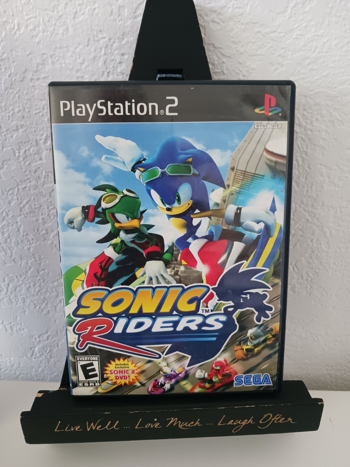 Sony PlayStation 2 Bundle SCPH-35001 + Blue Controller + 128MB Sonic Riders