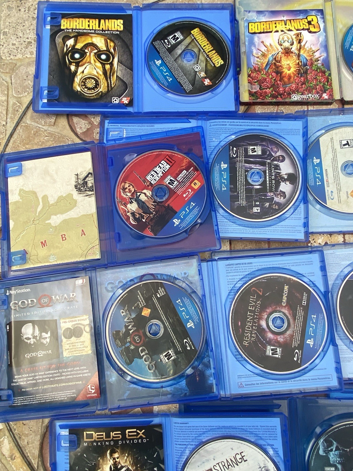 Sony PS4 Pro 1TB CUH-7215B Console Bundle 15 Games Tested & Working