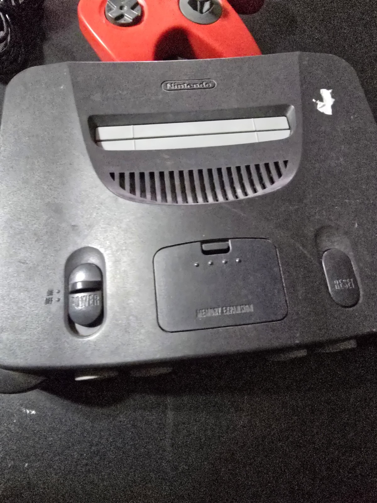 Nintendo 64 Video Game Console NUS-001 With 1 Control *Power Cord Not Included*