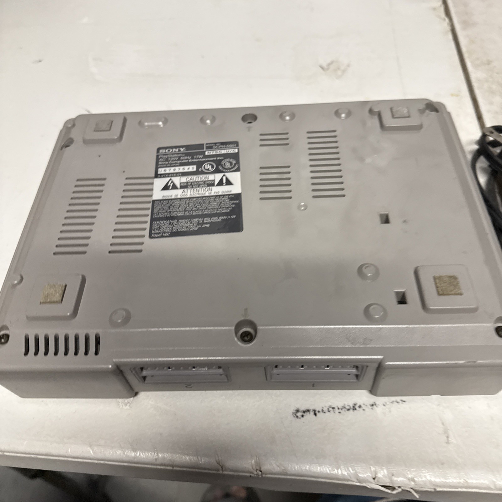 Sony PlayStation 1 OG PS1 Game Console Only Tested & Working! SCPH-5501