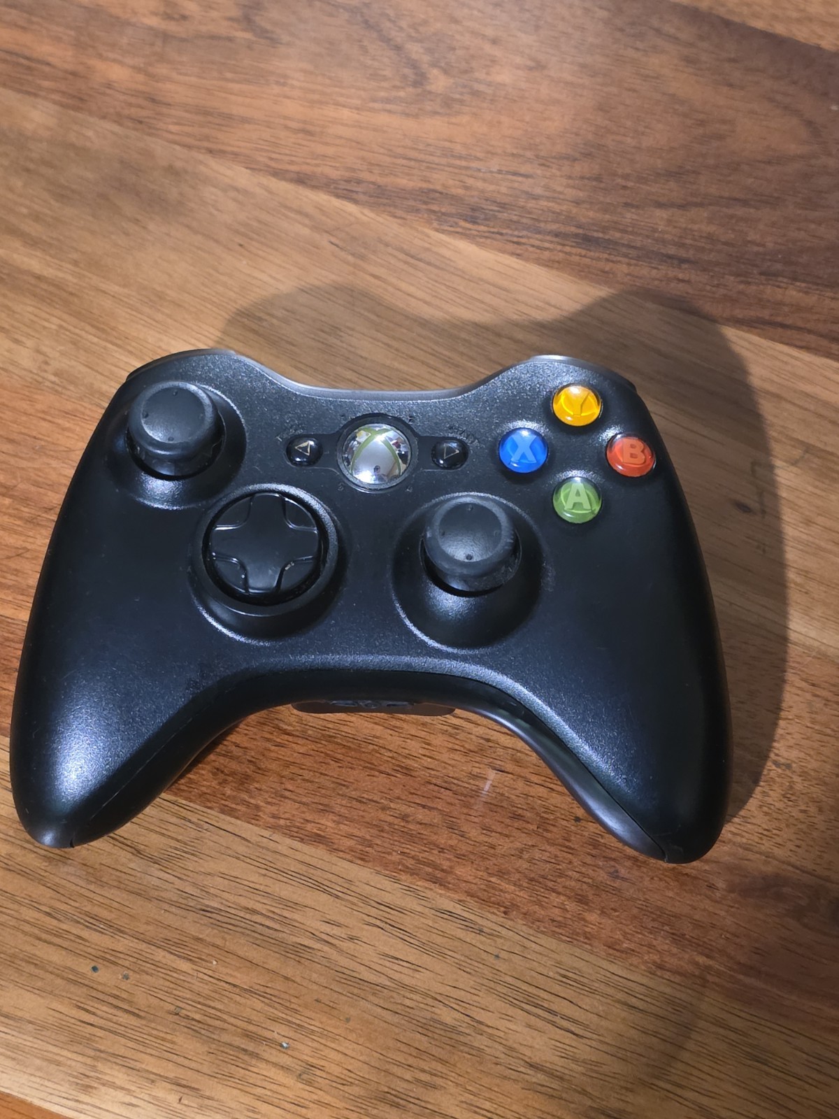 Xbox 360 S Slim Model 1439 Glossy Black Console 250GB HDD w/ Controller Works