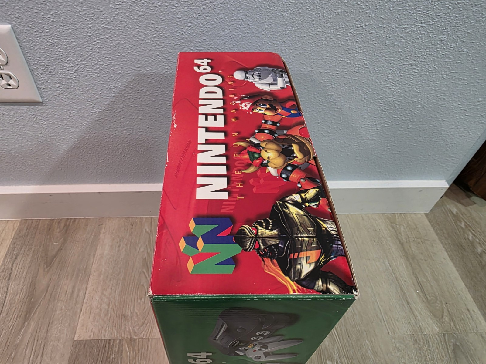 Nintendo 64 in box RARE matching serial numbers with proof of purchase!