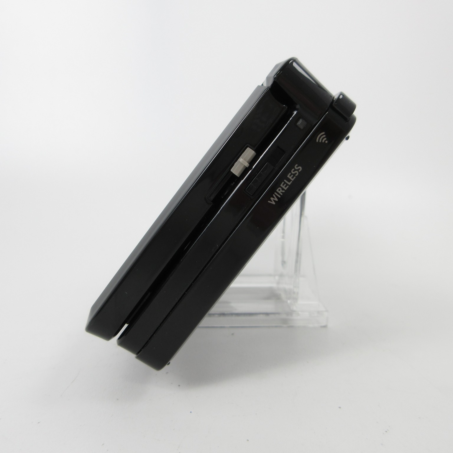 【Near Mint】Nintendo 3DS Clear Black Console Japanese Edition #RET08/0602/06