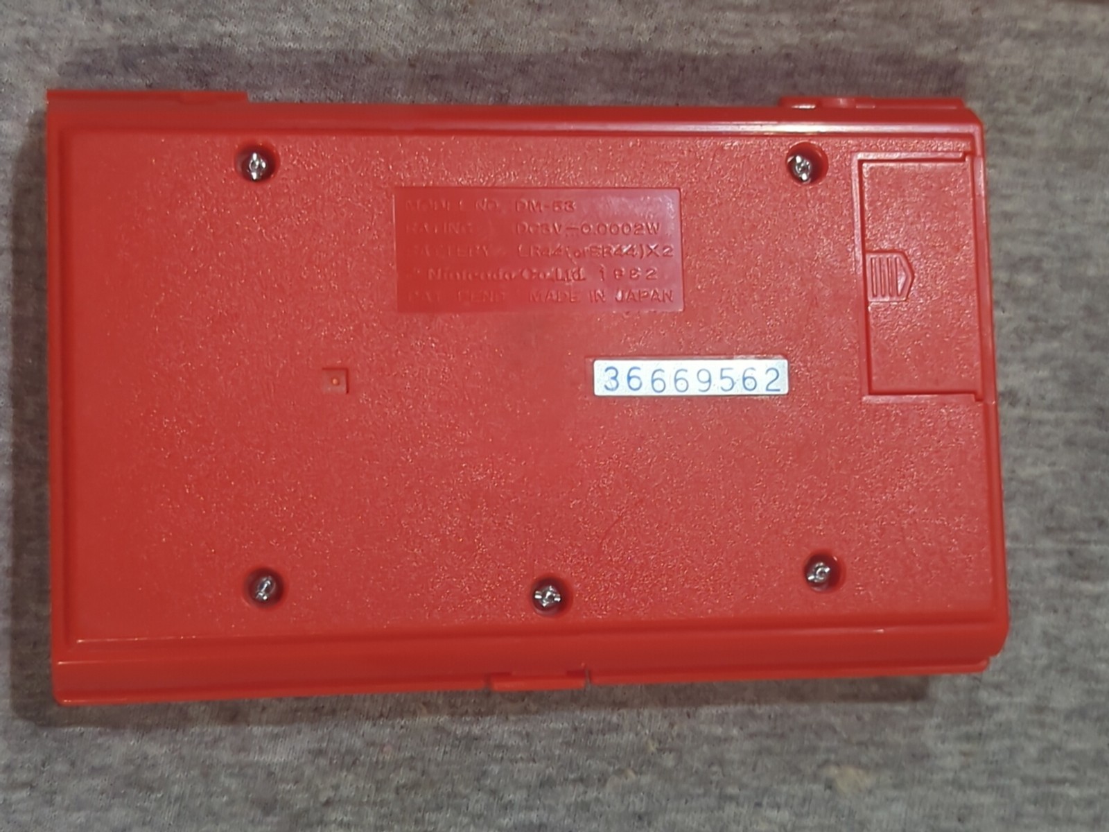 Nintendo Game & Watch MICKEY & DONALD DM-53 Multi Screen 1982 Box And Directions