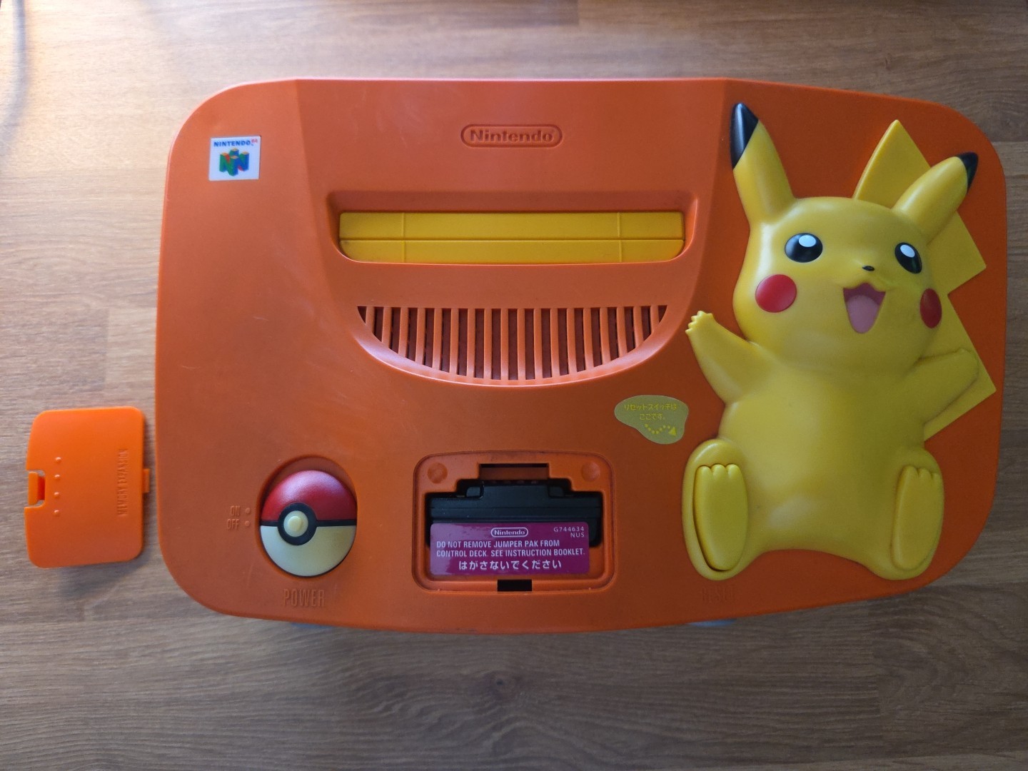 Nintendo 64 Pokemon Pikachu OEM Pokémon Console *REGION FREE*