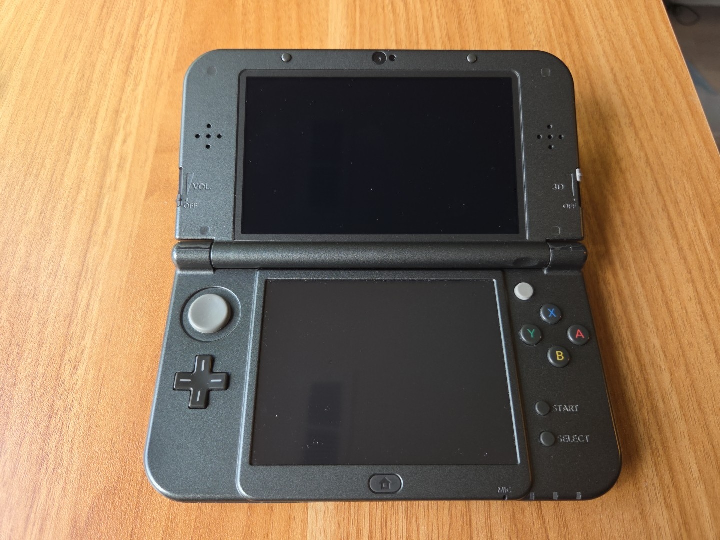 New Nintendo 3DS XL LL Metallic Black Console Japan Region Tested US SELLER