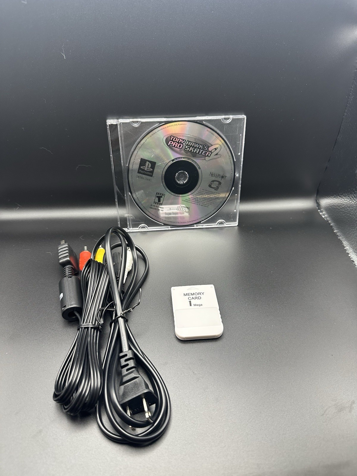 Sony PlayStation 1 Gray Console Bundle SCPH-1001 Restored, Tested, Working READ