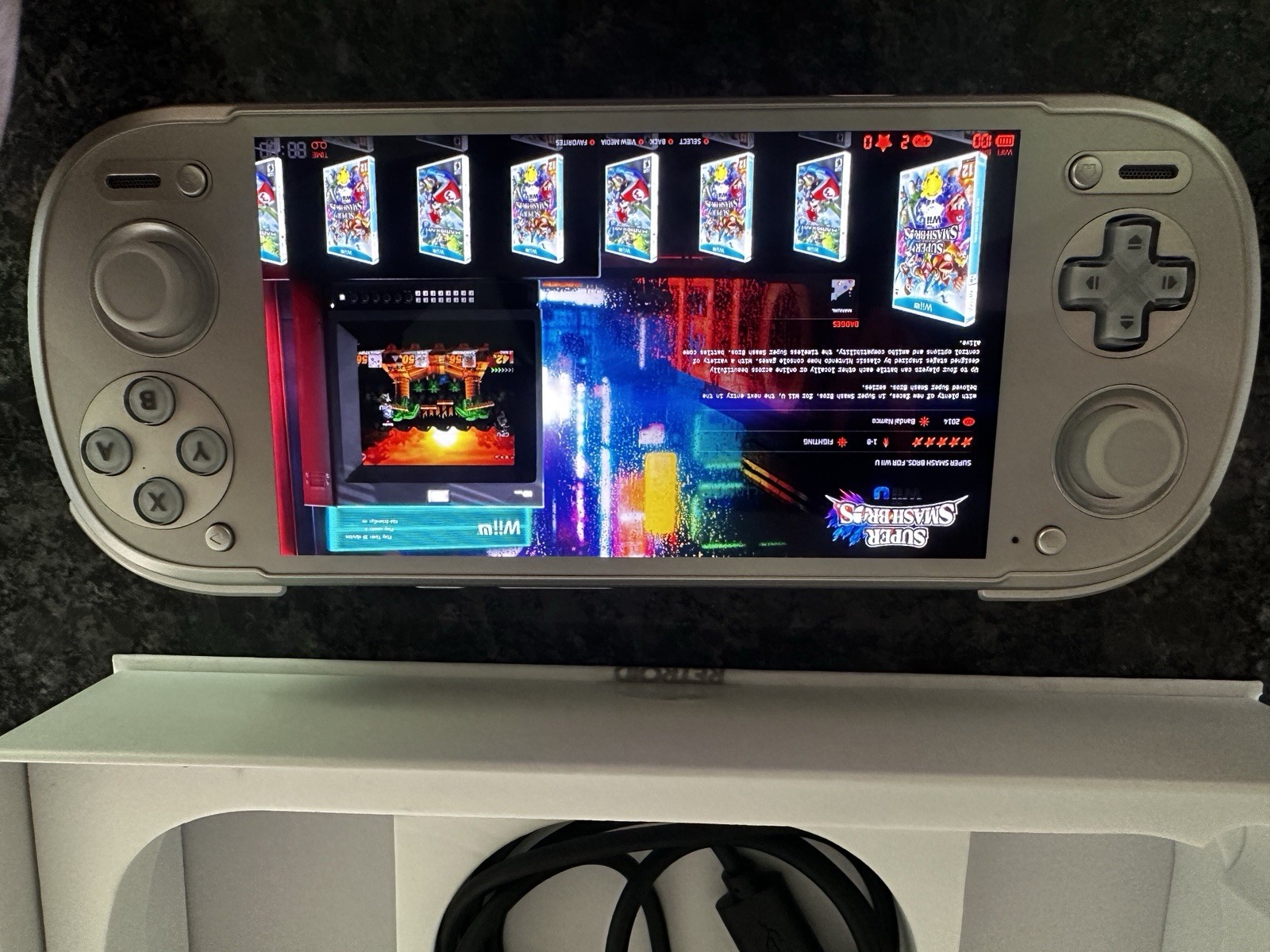 Retroid Pocket 6 – Silver (8GB RAM) Stick-Top Version PRE LOADED!!!!