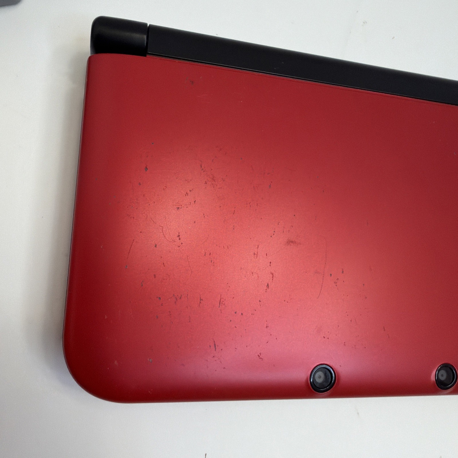 Nintendo 3DS XL Handheld Console – Black and Red – Excellent CIB Complete!