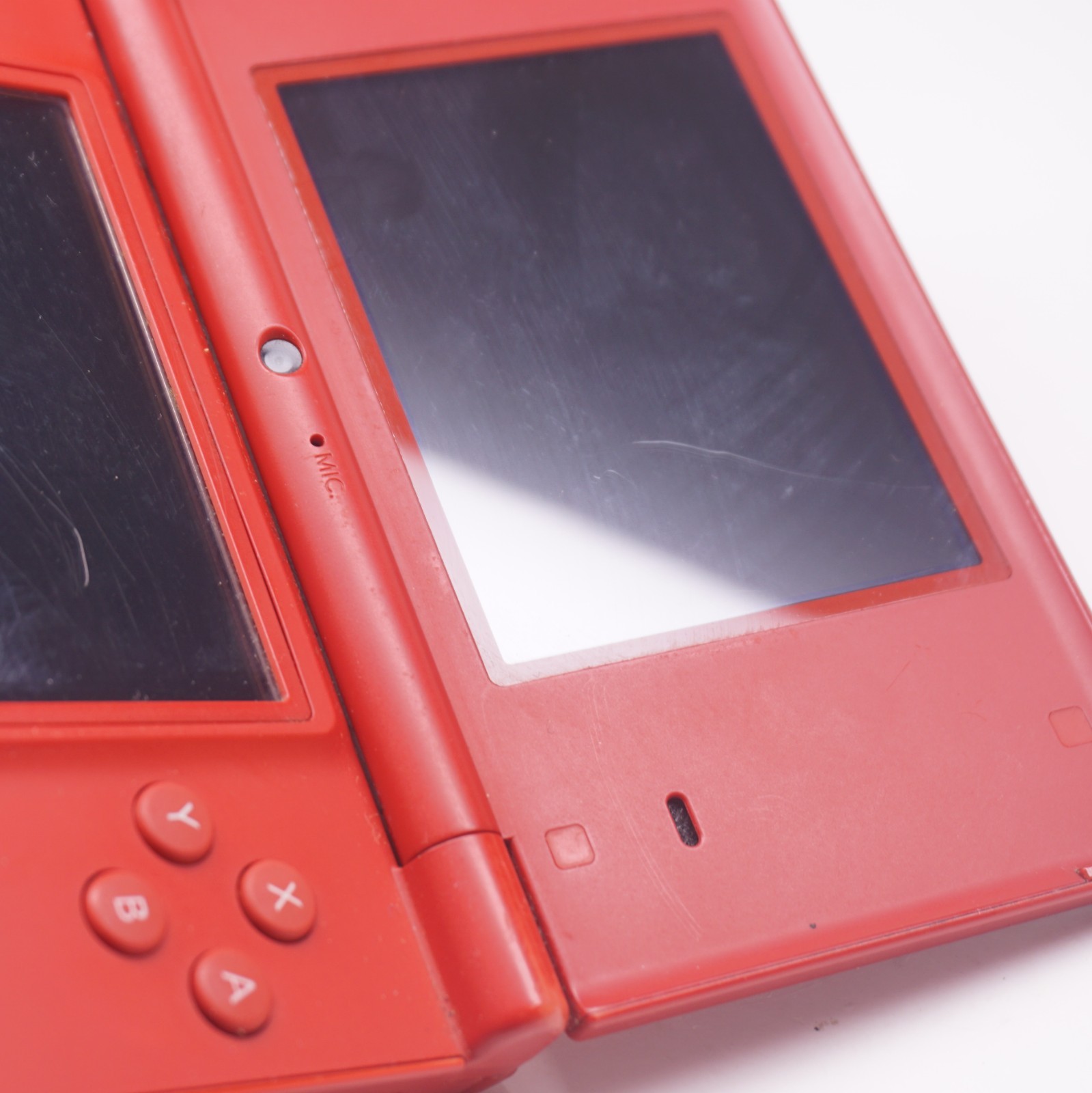 Nintendo DSi Red Console Only Tested US Model English Works Handheld System Used