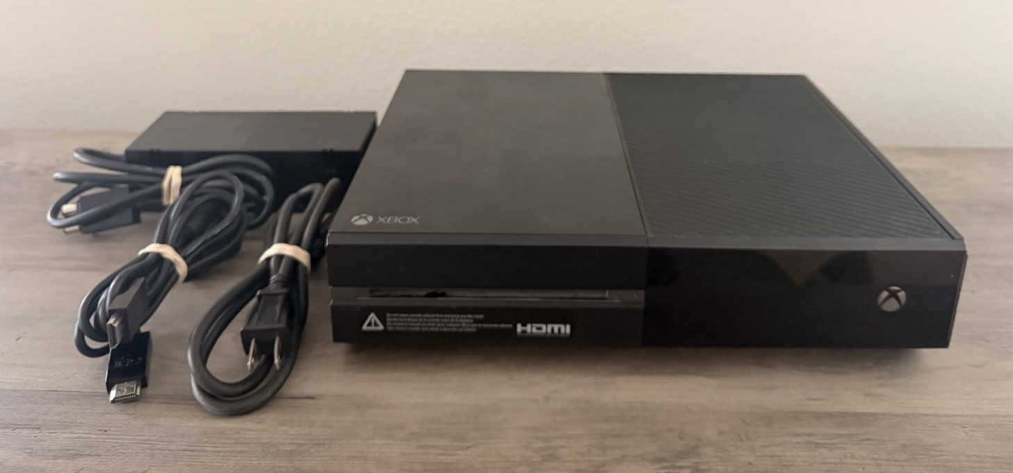 Xbox One Console (Model 1540) with Power Supply and HDMI Cord – READ