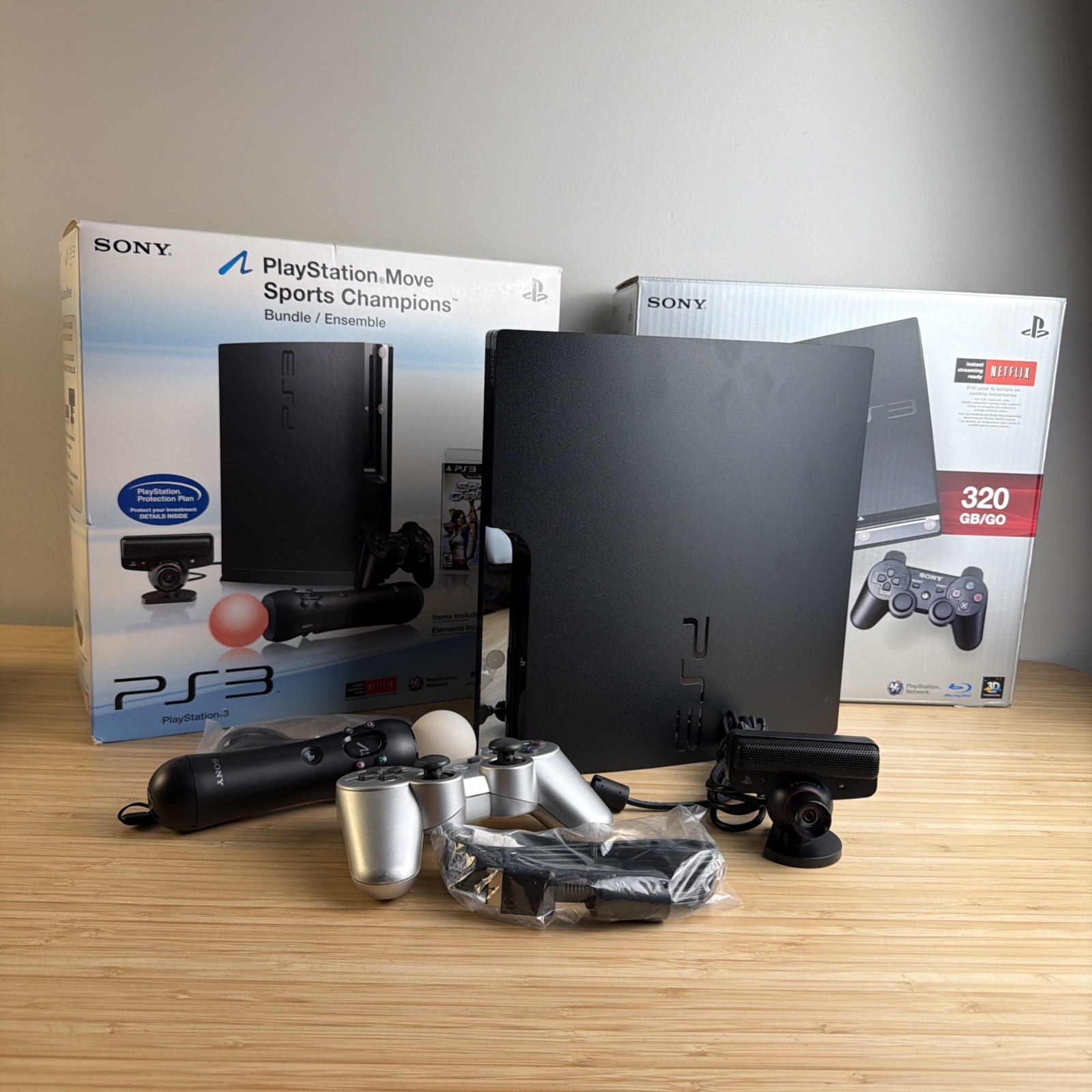 Sony PlayStation Move Sports Champions Bundle 320GB PS3