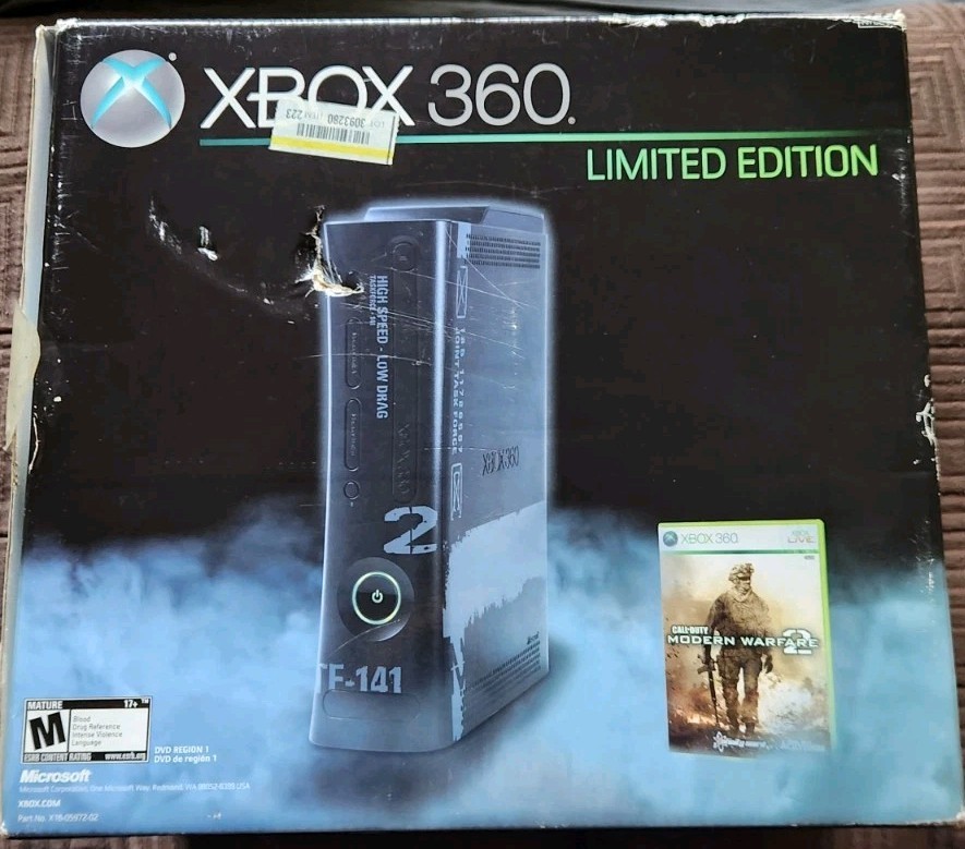 Microsoft Xbox 360 Elite Call Of Duty: Modern Warfare 2 Limited Edition CIB