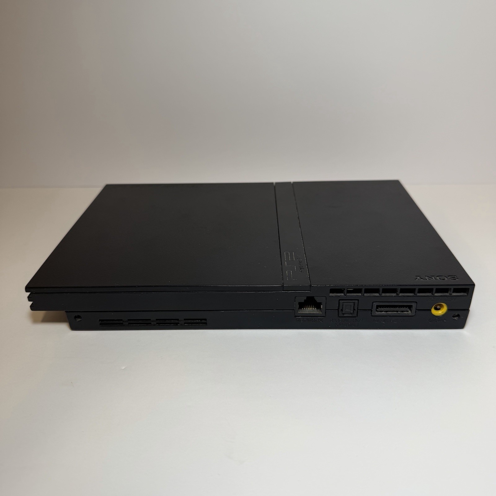 Sony PlayStation 2 Slim PS2 Console SCPH-75001 Black W/ Cords & Controller
