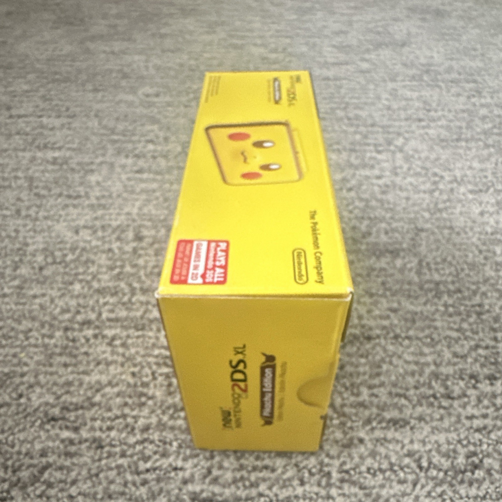 Nintendo New 2DS XL Pikachu Edition Yellow Handheld Console w/ Box 4GB