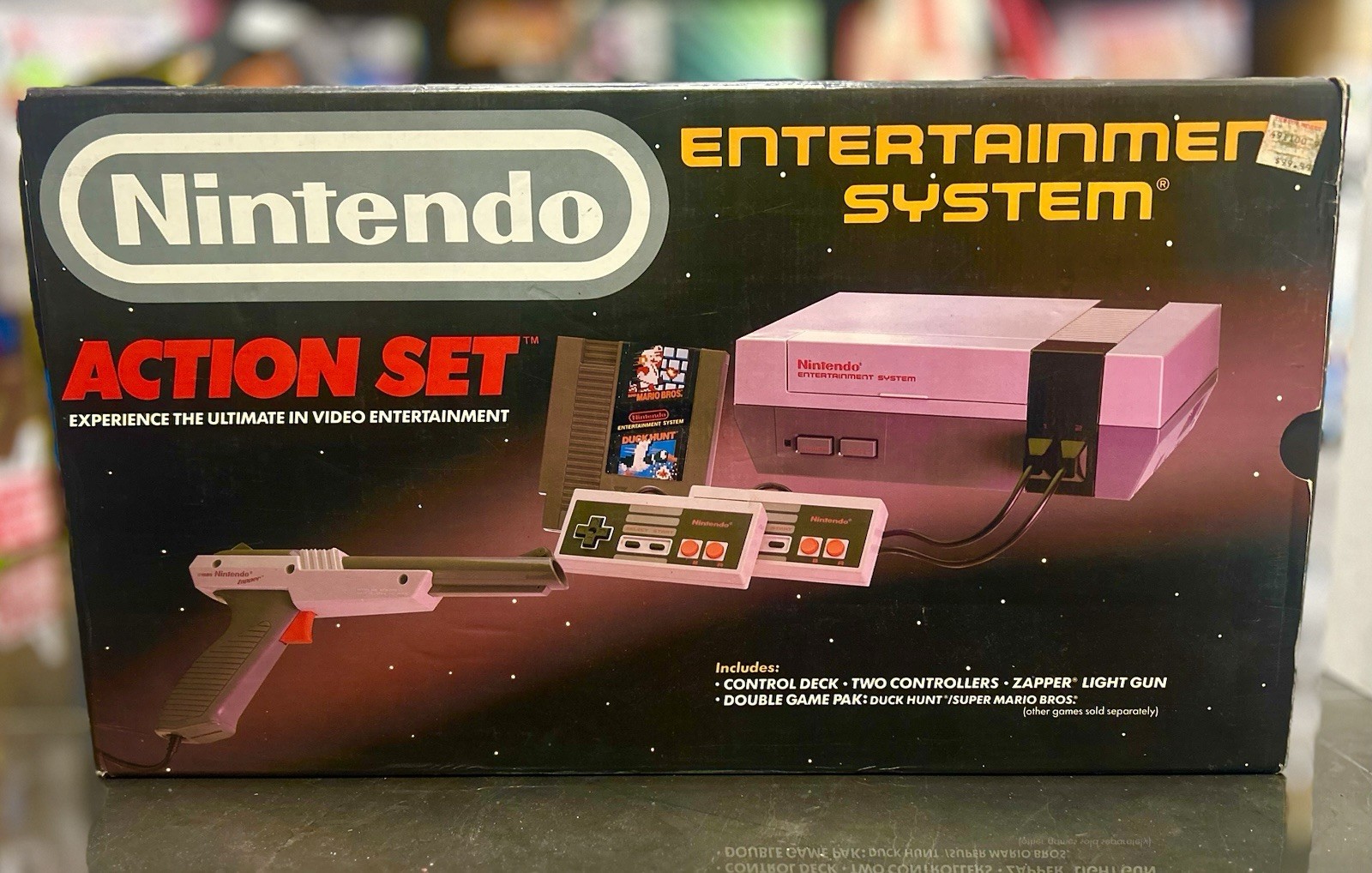 Nintendo NES Action Set Home Console – White/Gray (Open-Box/ Great Condition)