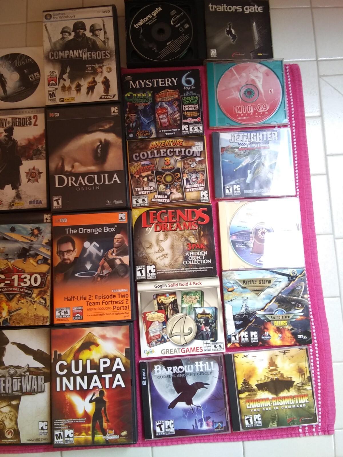 — Lot Of 60 Windows PC Game’s Creed SIM Battle Flight Like Xbox PlayStation —