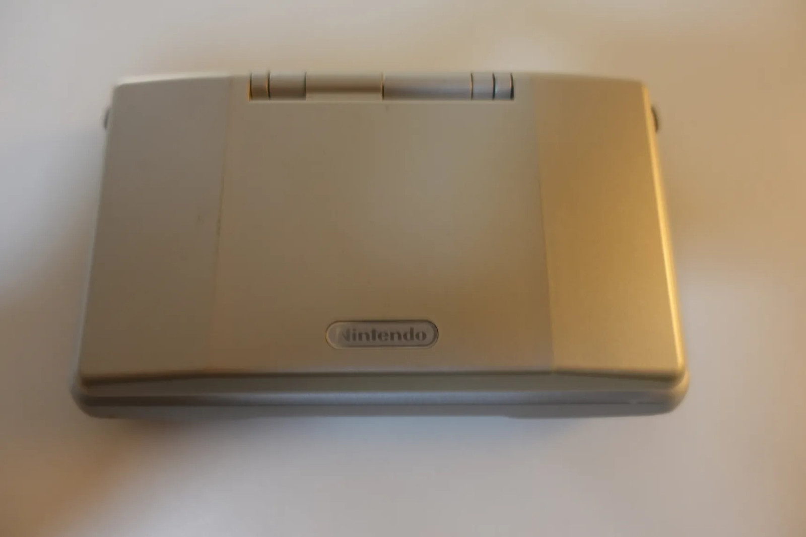 Nintendo DS Silver Handheld System – Good Condition! – TESTED AND WORKING (#4)