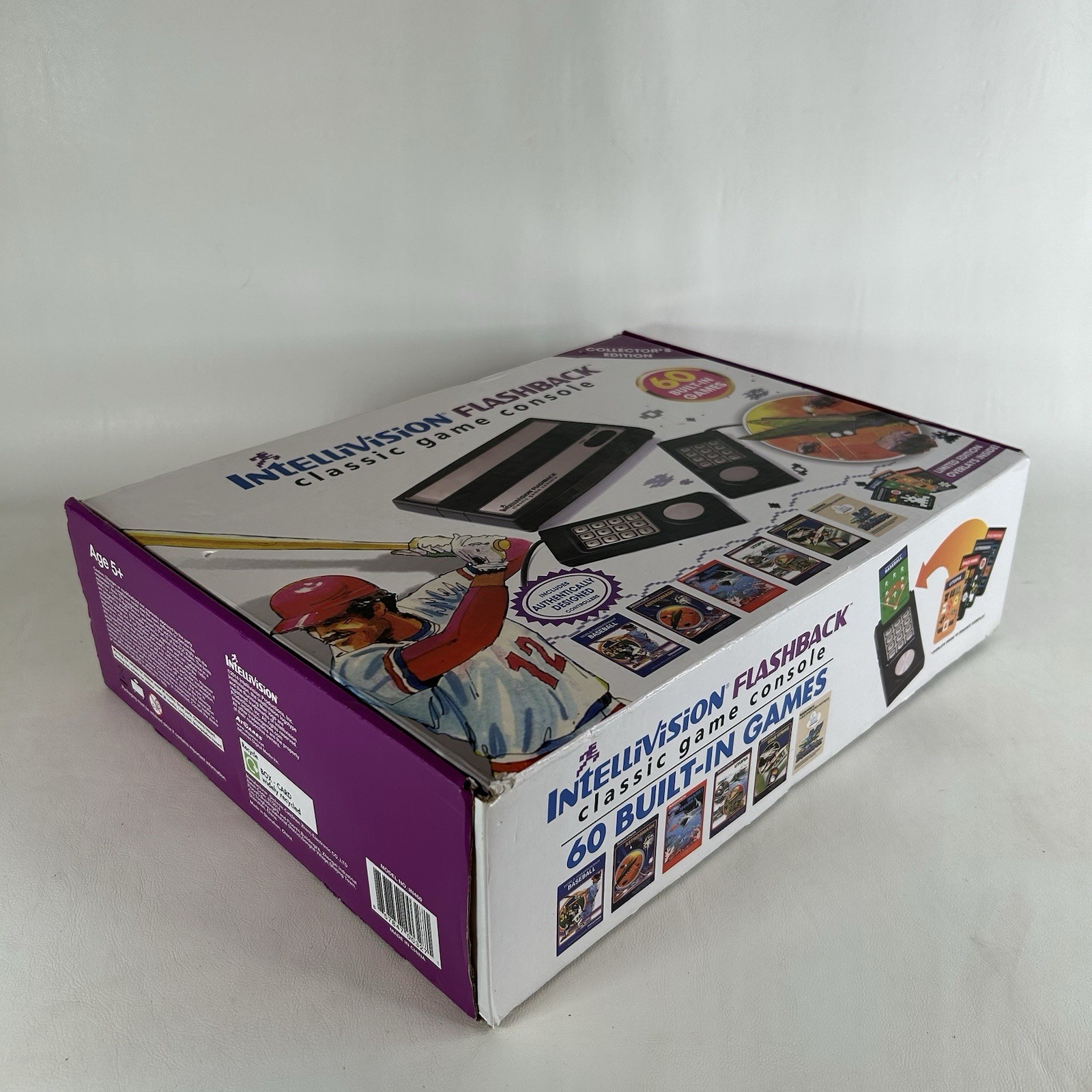 INTELLIVISION Flashback Classic Game Console W/60 Built-in Games with Box