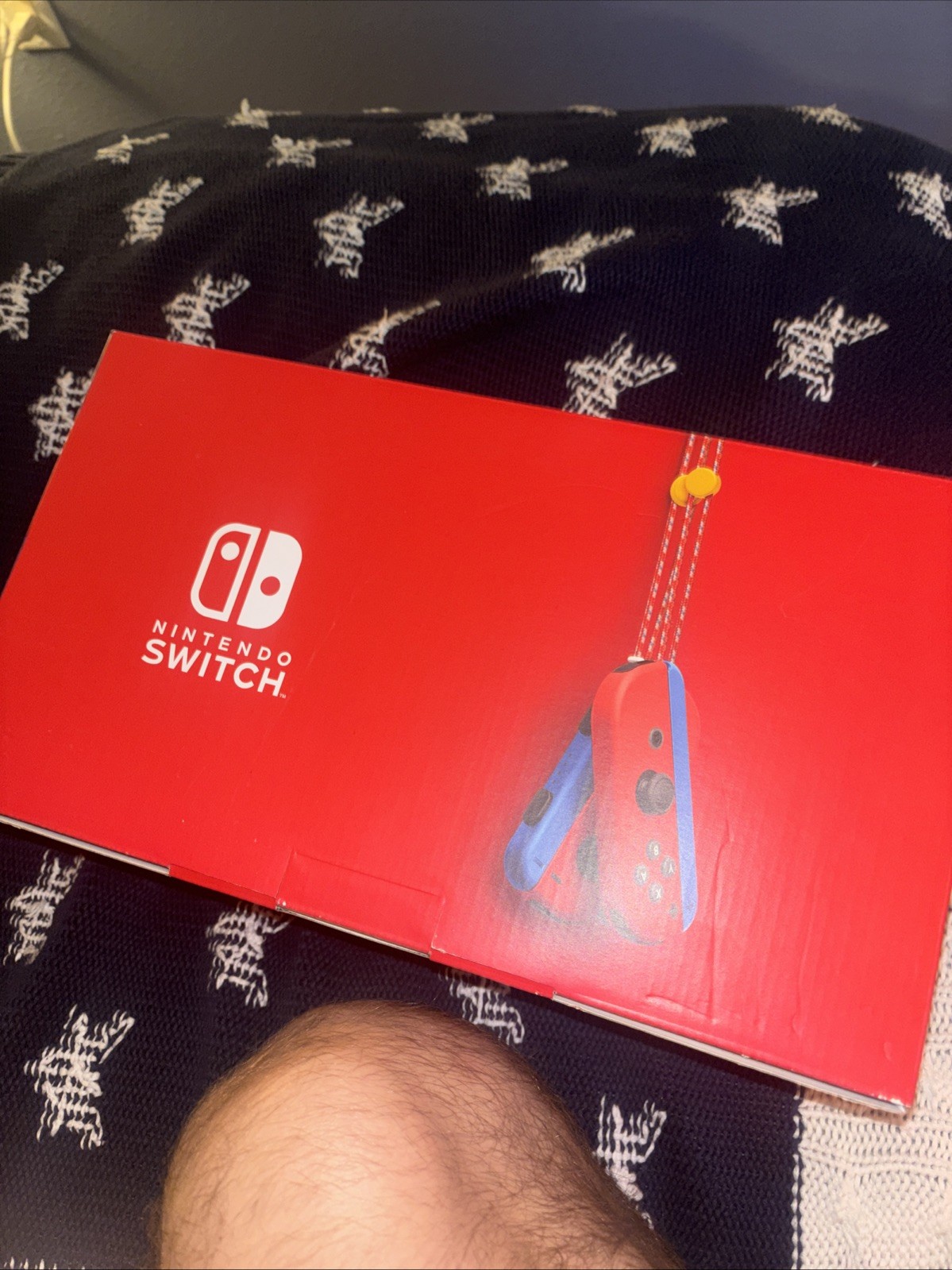 Nintendo Switch HAC-001(-01) Mario Red & Blue Edition – 32GB