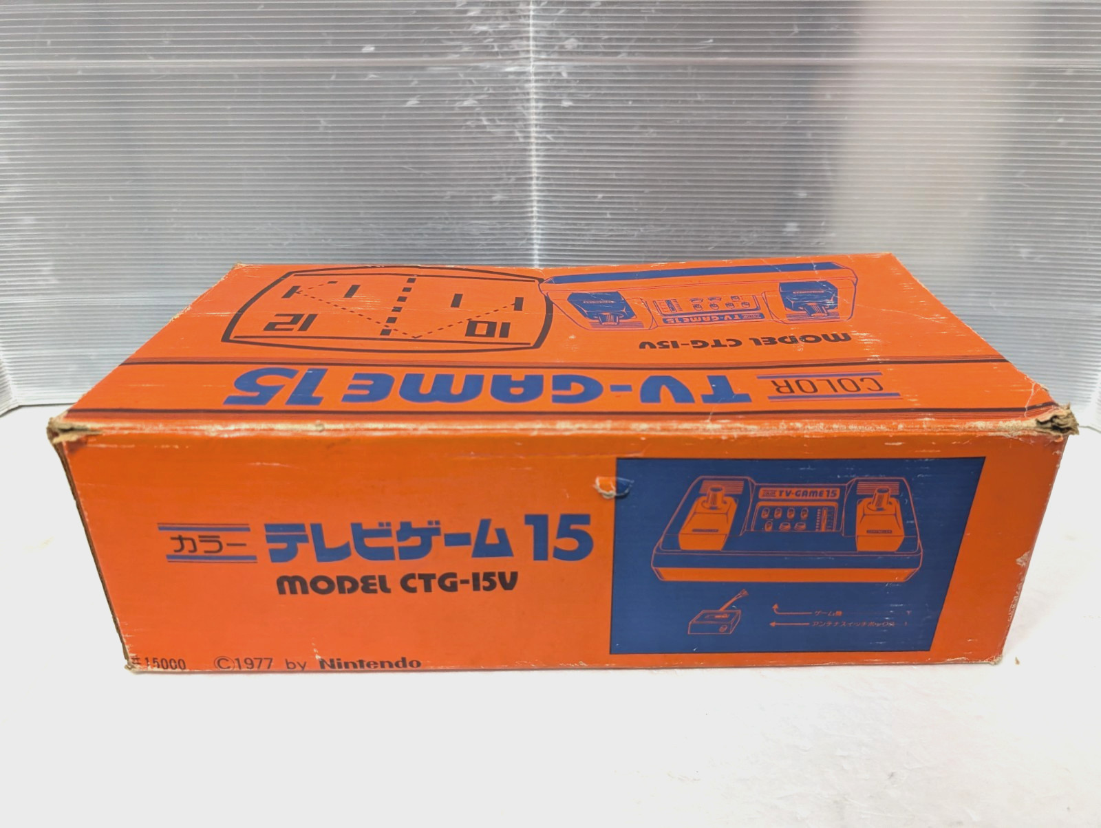 Nintendo Color TV game TV-GAME15 CTG-15V console Japan Box Manual