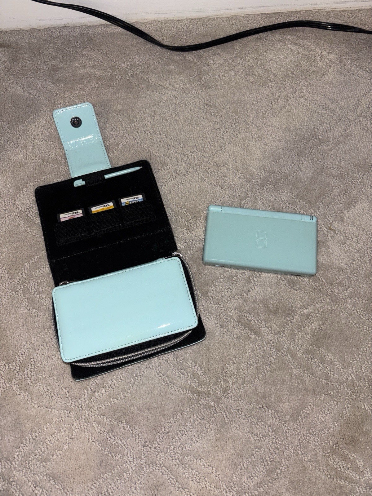 LIMITED EDITION BRAIN AGE DS with 4 DS games- charger not included