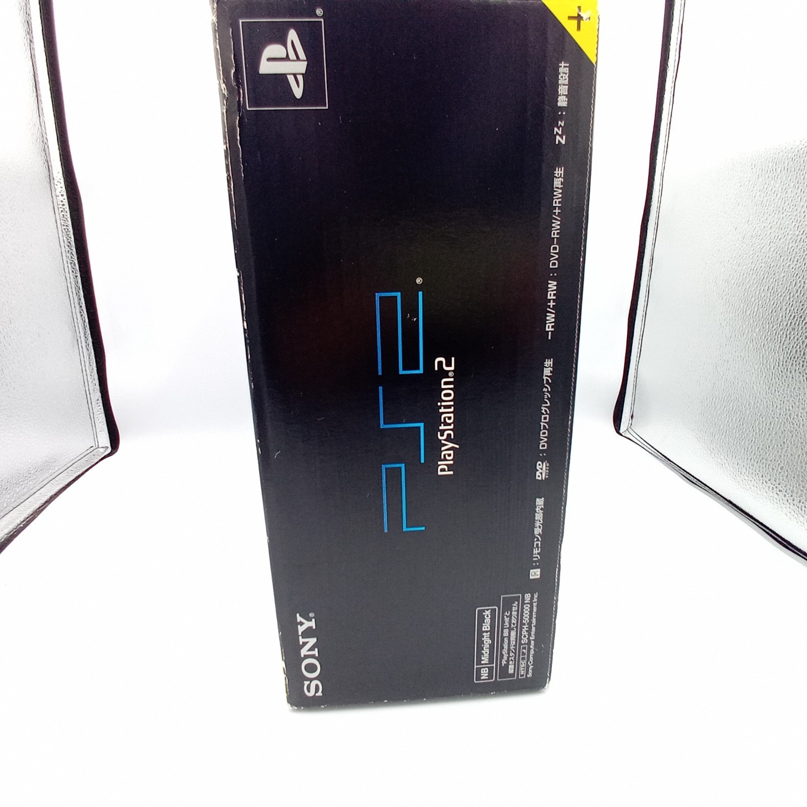 PS2 PlayStation 2 Console Midnight Black SCPH-50000 Boxed & Controller Japanese