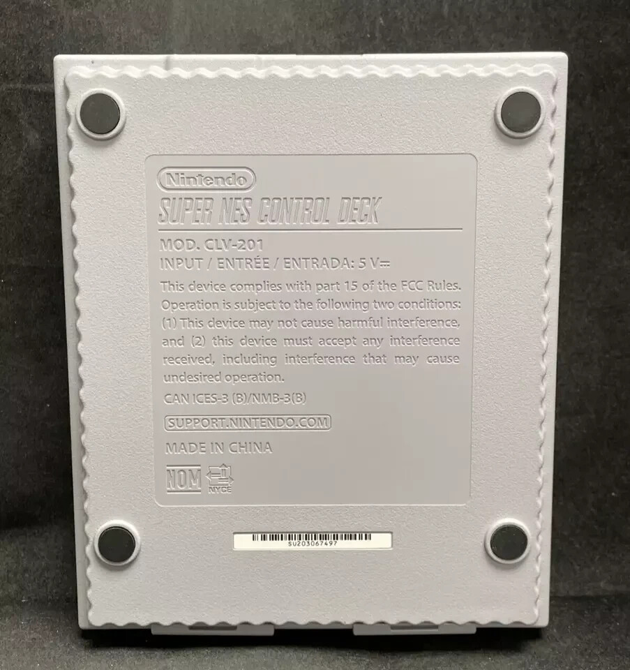 Super Nintendo Mini Classic Edition SNES Console Only CLV-201